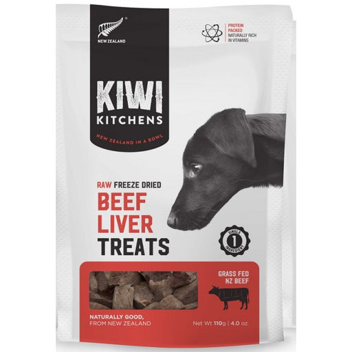 Kiwi Kitchens - Freeze-Dried Dog Treats - Beef Liver - 110G - PetProject.HK
