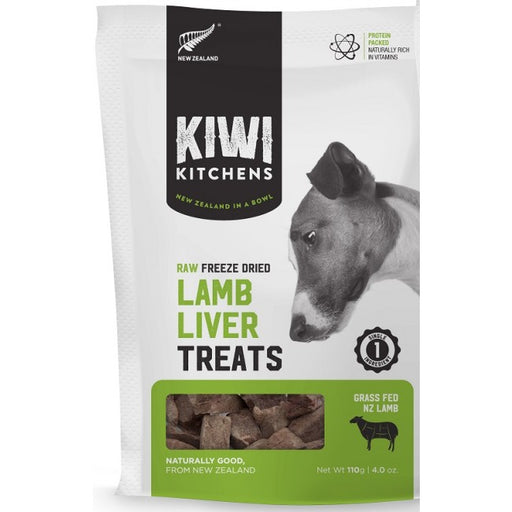 Kiwi Kitchens - Freeze-Dried Dog Treats - Lamb Liver - 110G - PetProject.HK