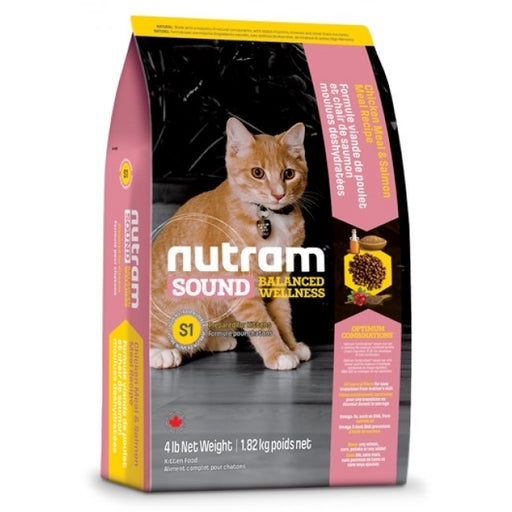 Nutram - S1 Nutram Sound Balanced Wellness - Kitten Food - 1.8KG - PetProject.HK