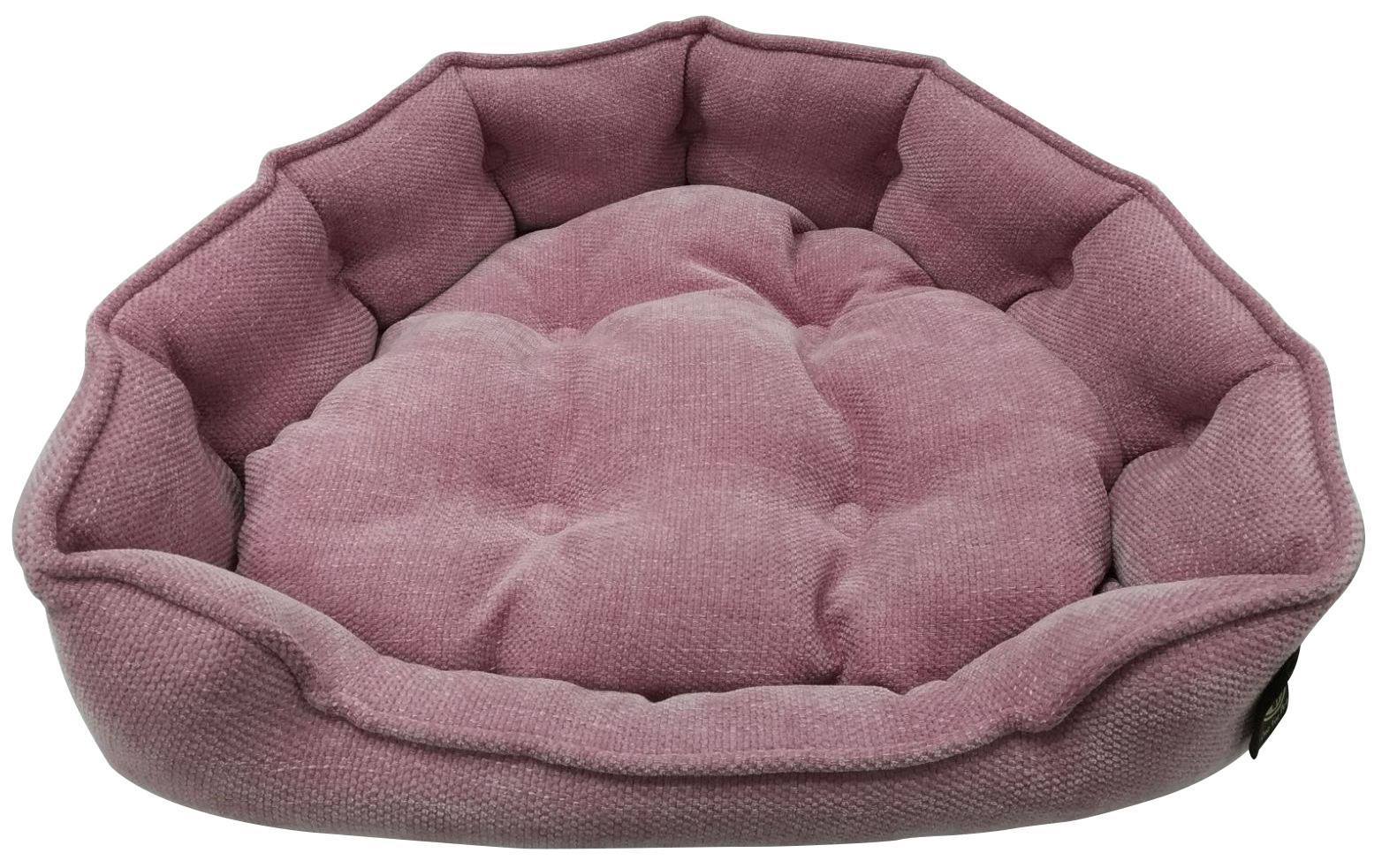 One for Pets - Adela Snuggle Bed - Blushing - 17" x 15" x 5"(XS) - PetProject.HK