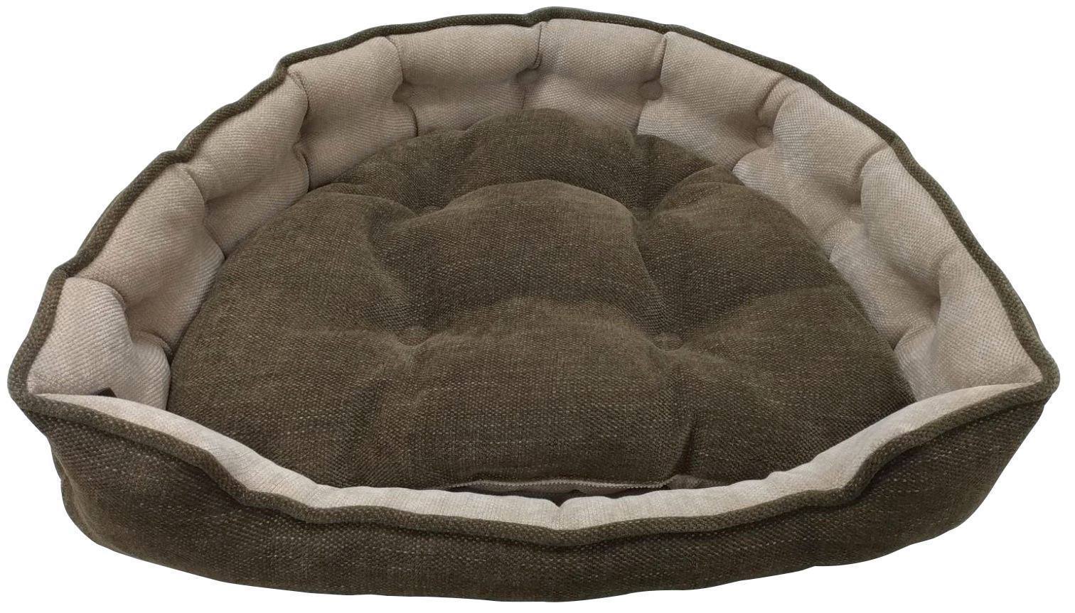 One for Pets - Adela Snuggle Bed - Coffee - 21" x 18" x 5"(S) - PetProject.HK