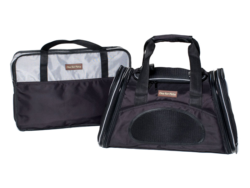 One for Pets - The One Expandable Bag - Black - 19" x 11.5" x 11.5"(L) - PetProject.HK