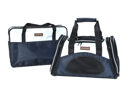 One for Pets - The One Expandable Bag - Navy - 19" x 11.5" x 11.5"(L) - PetProject.HK