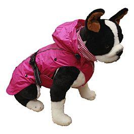 One for Pets - All-Weather Dog Coat with Removable Fleece - Pink (22") - PetProject.HK