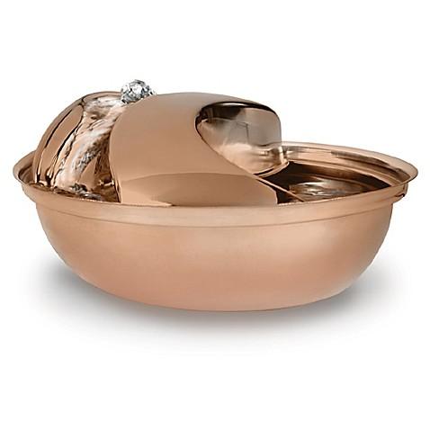 Pioneer Pet - Drinking Fountain - Stainless Steel - Raindrop - Rose Gold - 60OZ - PetProject.HK