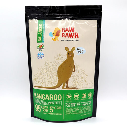 Raw Rawr - Freeze Dried Dog Food - Kangaroo - 400G - PetProject.HK