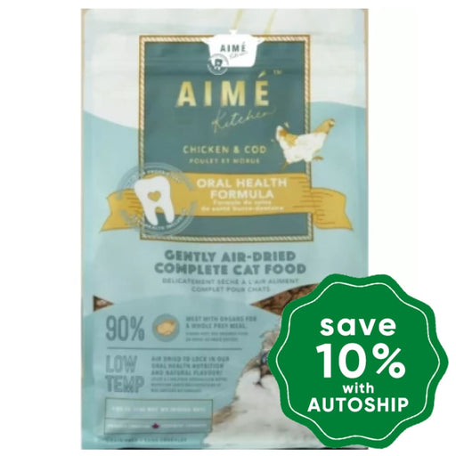 Aime Kitchen - Gently Air-Dried Complete Cat Food Chicken & Cod 1Kg Cats