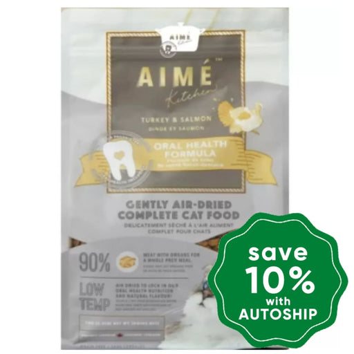 Aime Kitchen - Gently Air-Dried Complete Cat Food Turkey & Salmon 400G Cats
