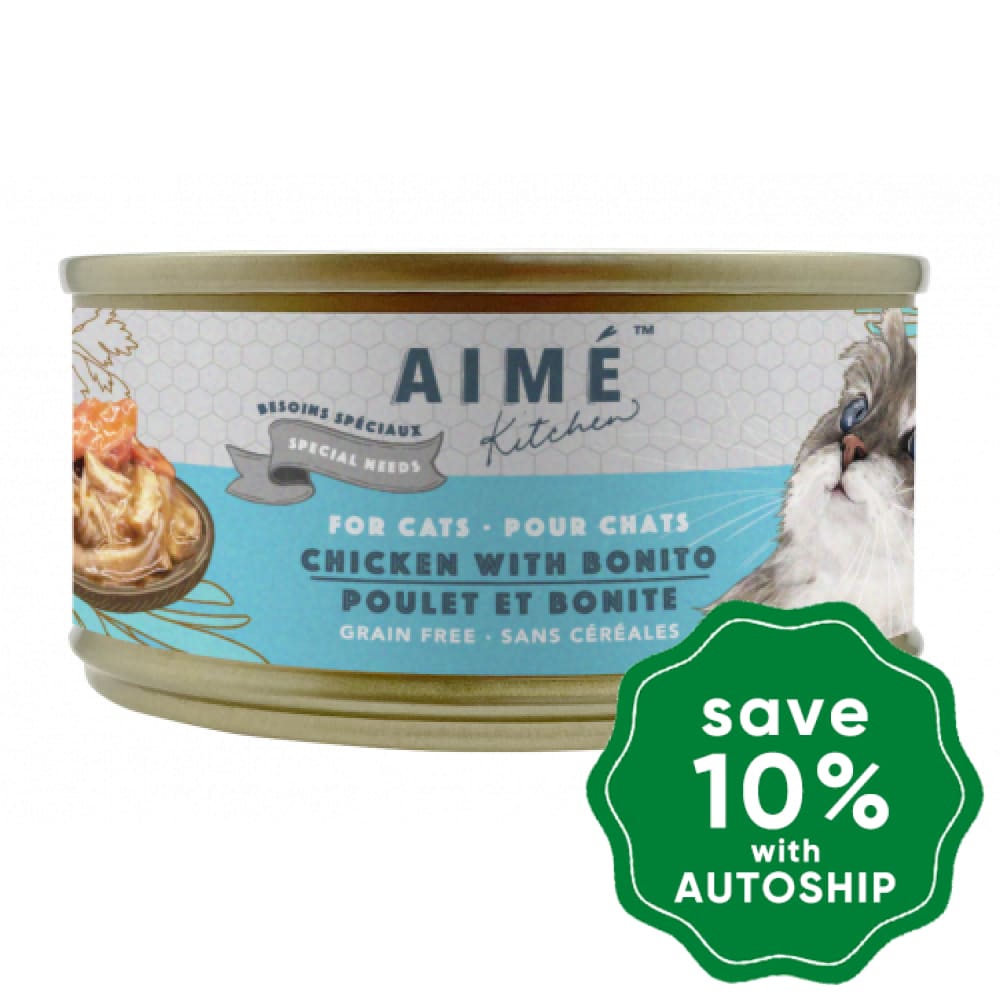 Aime Kitchen - Special Needs Wet Cat Food Chicken With Bonito 85G Cats