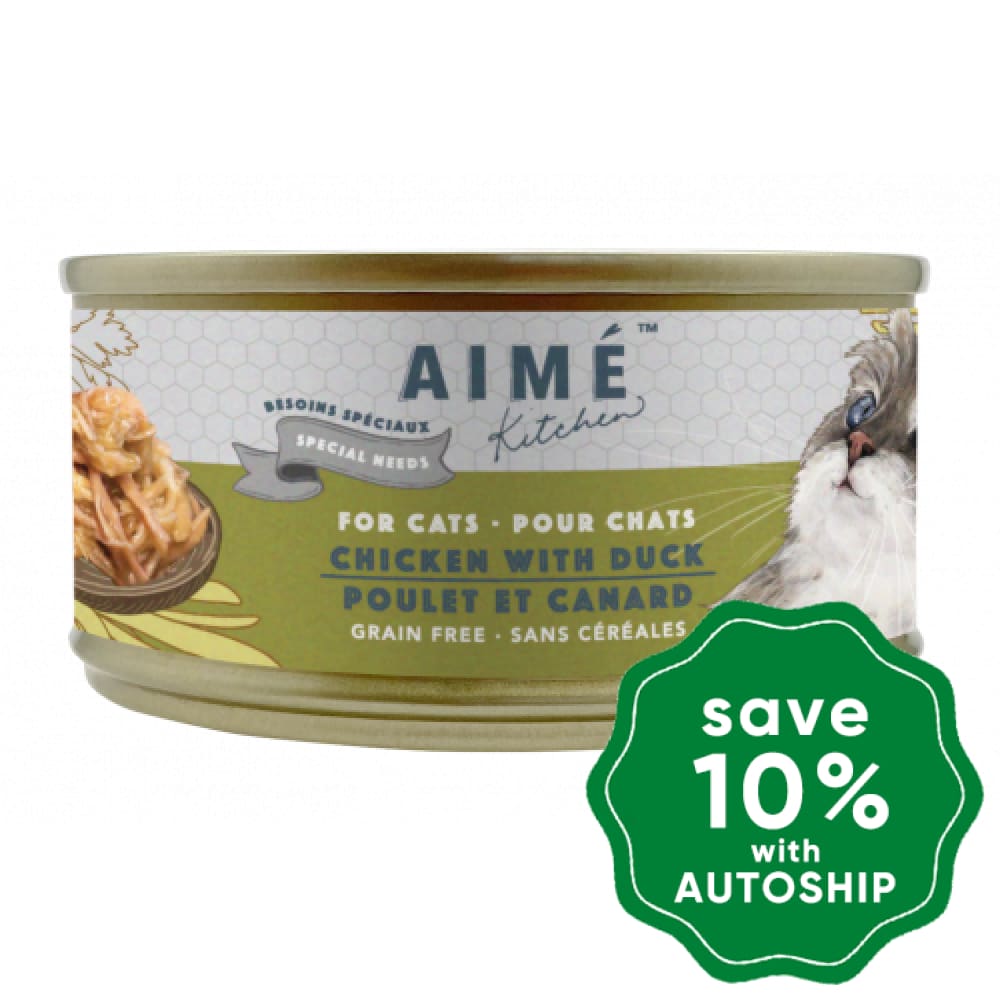 Aime Kitchen - Special Needs Wet Cat Food Chicken With Duck 85G Cats