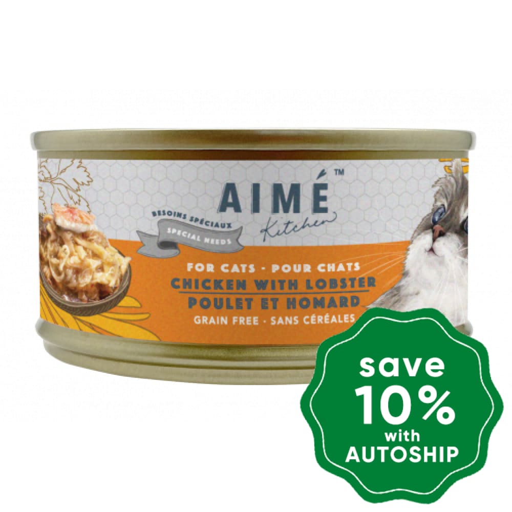 Aime Kitchen - Special Needs Wet Cat Food Chicken With Lobster 85G Cats