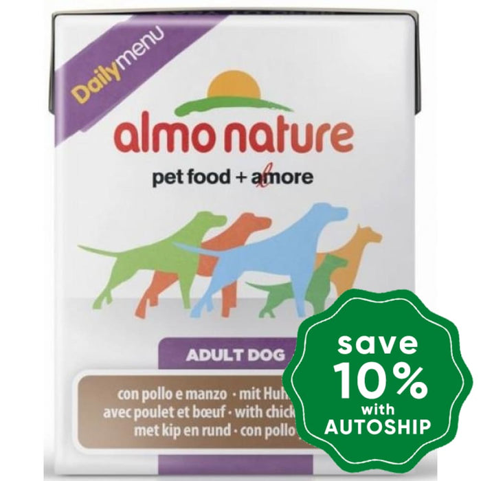 Almo Nature - Daily Menu Wet Dog Food - Chicken & Beef - 375G - PetProject.HK