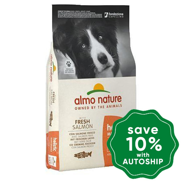 Almo Nature - Dry Food For Medium Dogs Holistic Salmon 12Kg