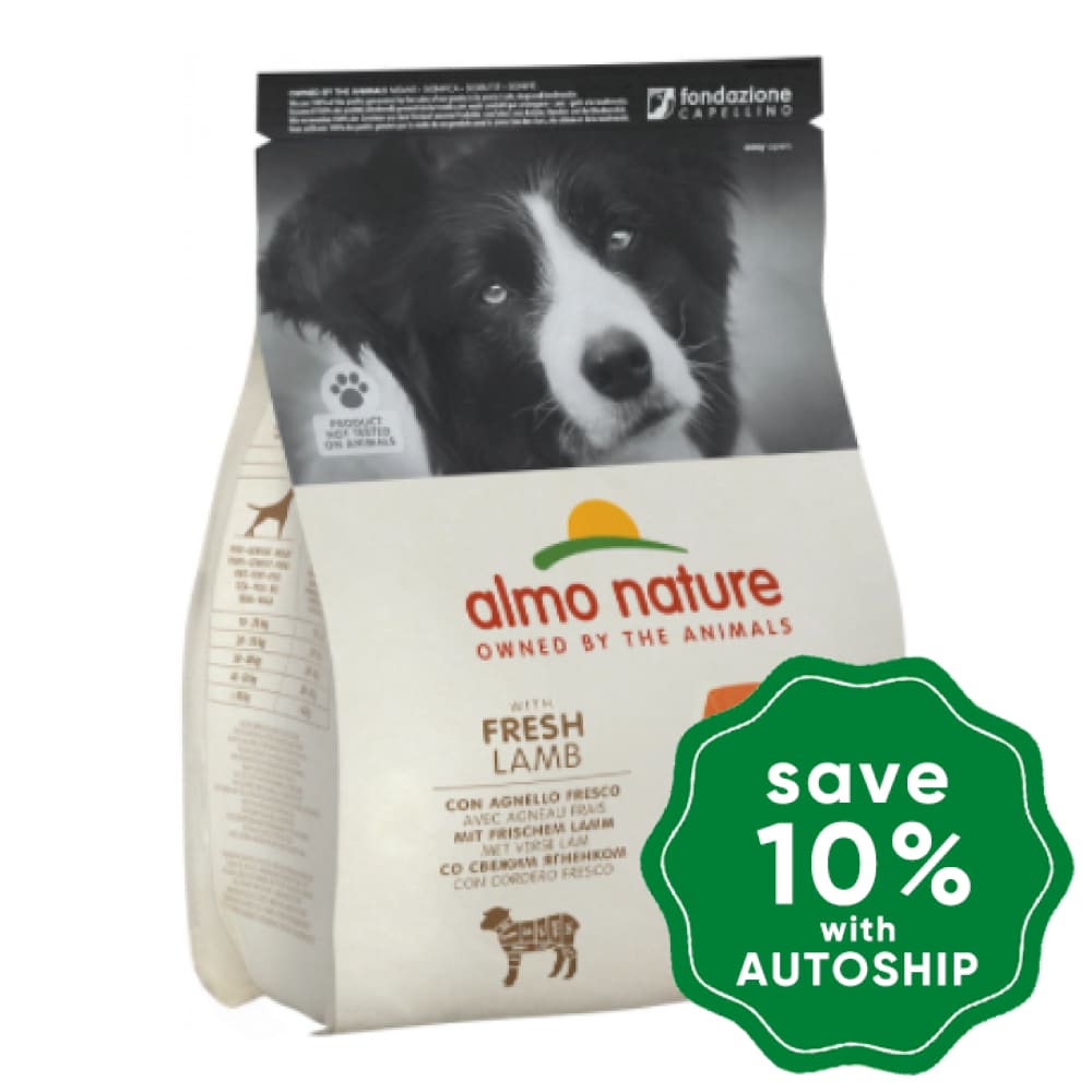 Almo Nature - Dry Food For Medium/large Dogs Holistic Lamb 2Kg (Min. 3 Packs)