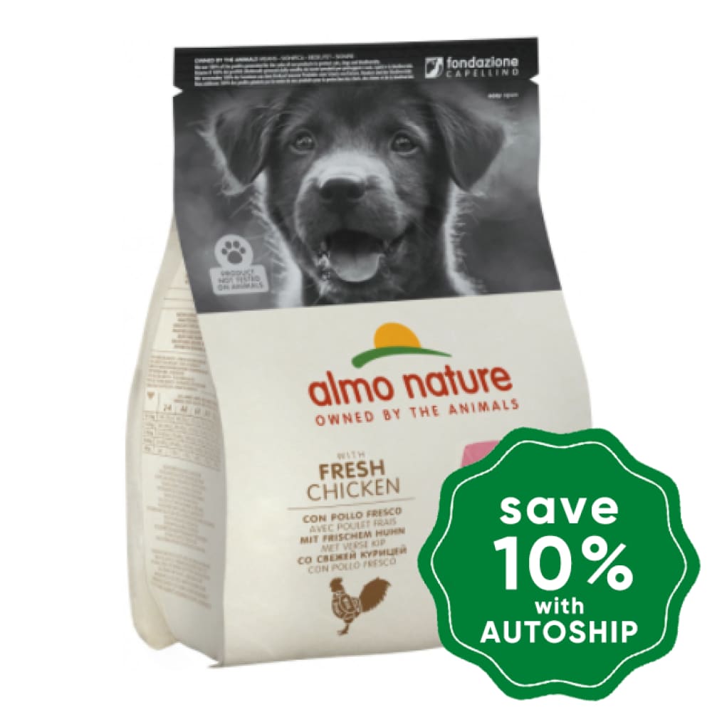 Almo Nature - Dry Food For Medium/large Puppies Holistic Chicken 2Kg (Min. 3 Packs) Dogs