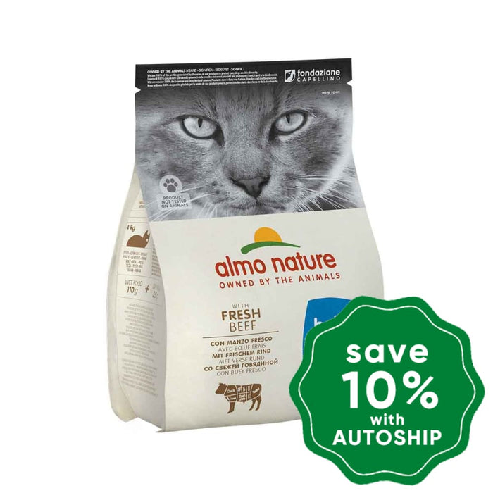 Almo Nature - Dry Food For Sterilised Cats Holistic Beef 2Kg (Min. 3 Packs)