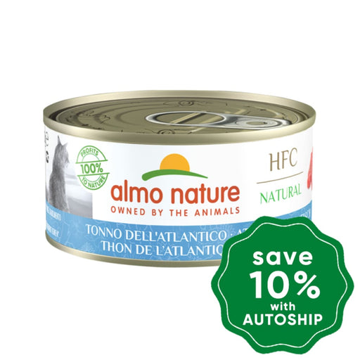 Almo Nature - Wet Food For Cats Hfc Natural Atlantic Ocean Tuna 70G (Min. 4 Cans)