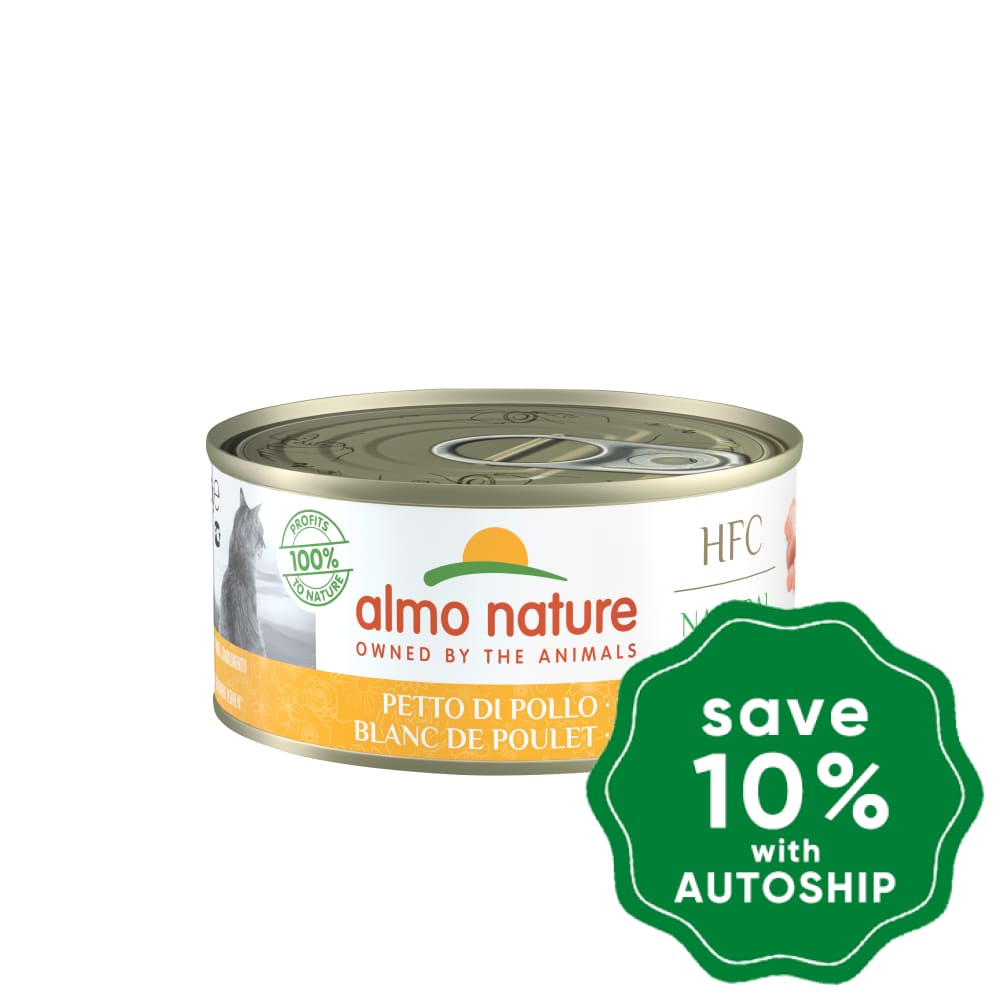 Almo Nature - Wet Food For Cats Hfc Natural Chicken Breast 150G (Min. 24 Cans)
