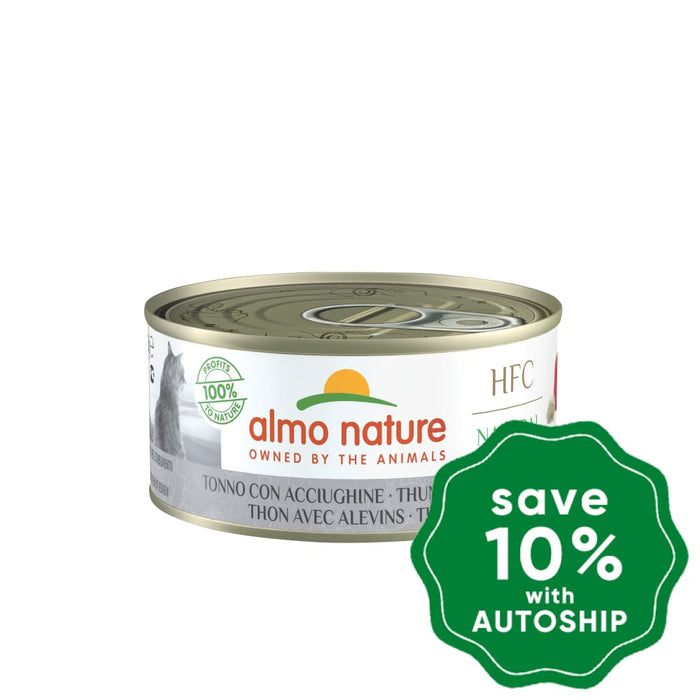 Almo Nature - Wet Food For Cats Hfc Natural Tuna With Whitebait 150G (Min. 24 Cans)