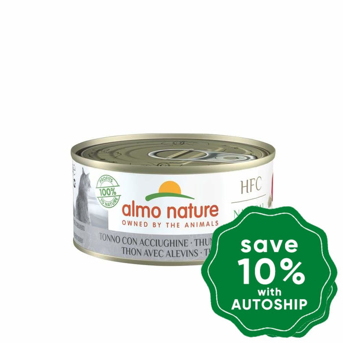 Almo Nature - Wet Food For Cats Hfc Natural Tuna With Whitebait 70G (Min. 4 Cans)