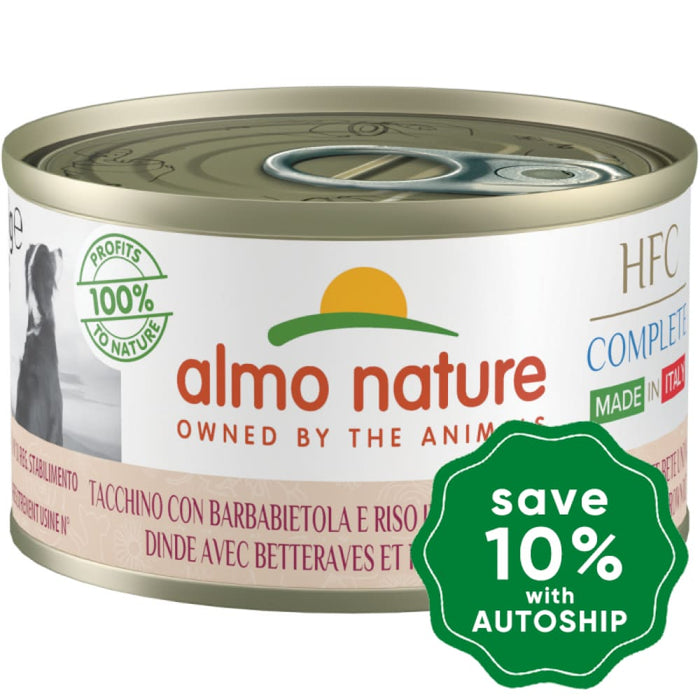 Almo Nature - Wet Food For Dogs Hfc Complete Turkey 95G (Min. 24 Cans)
