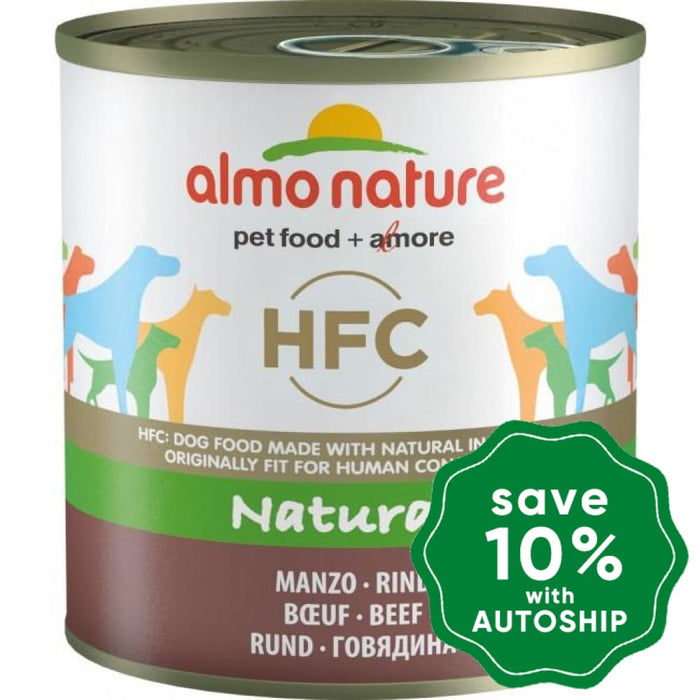 Almo Nature - HFC Natural Canned Dog Food - Beef - 280G (min. 12 Cans) - PetProject.HK