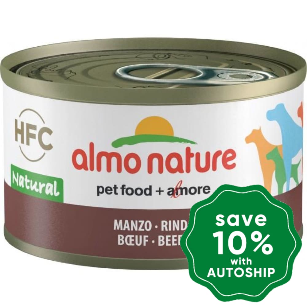 Almo Nature - HFC Natural Canned Dog Food - Beef - 95G (min. 4 Cans) - PetProject.HK