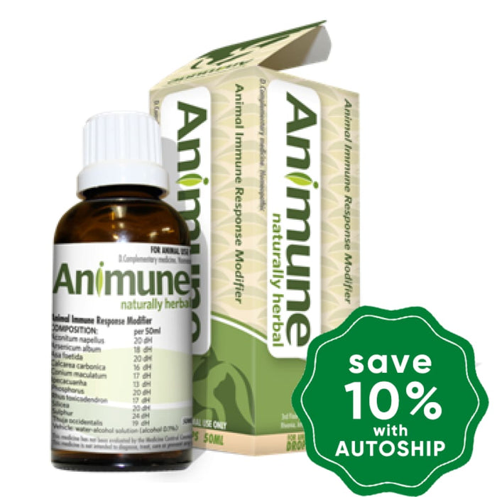 Animune - Naturally Herbal Immune Supplements For Cats & Dogs 50Ml