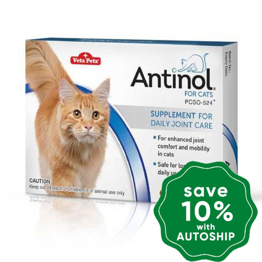 Antinol - Joint Soft Gel Supplement For Cats 30Caps