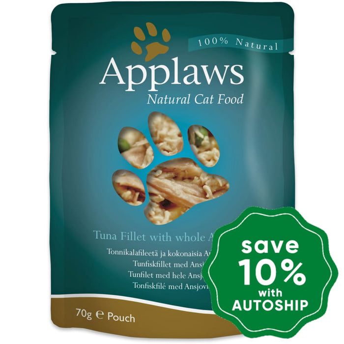 Applaws - Tuna with Anchovy Cat Food Pouch - 70G - PetProject.HK