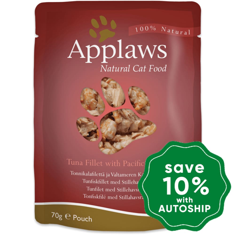 Applaws - Tuna with Pacific Prawn Cat Food Pouch - 70G - PetProject.HK