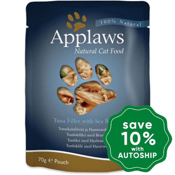 Applaws - Tuna with Seabream Cat Food Pouch - 70G - PetProject.HK