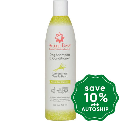 Aroma Paws - Dog Shampoo & Conditioner - Lemongrass Vanilla - 13.5OZ - PetProject.HK