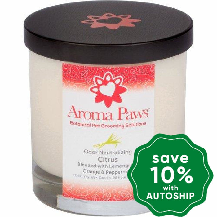 Aroma Paws - Odor Neutralizing Candle - Citrus - 12OZ - PetProject.HK