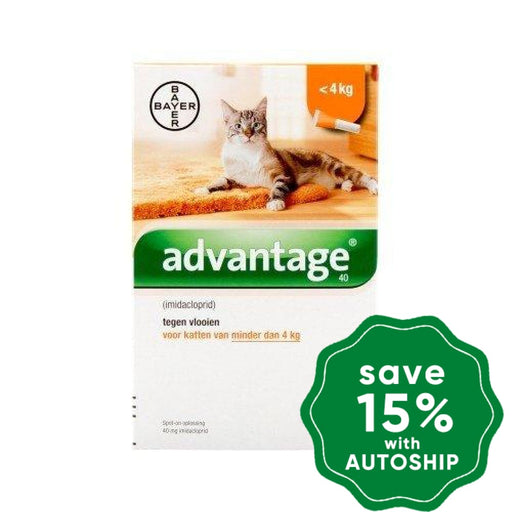 Bayer - Advantage for Cats 4 kg or below - PetProject.HK