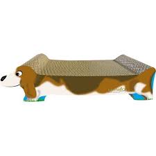 Imperial Cat - Animal Scratchers - Small Dachshund (9"D x 3.75"H x 15.5"W) - PetProject.HK