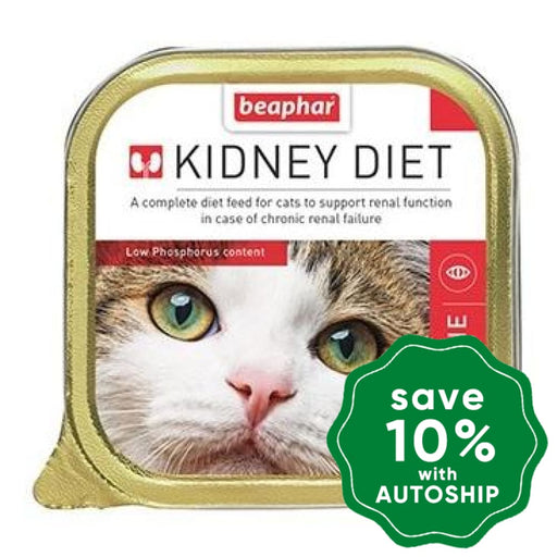 Beaphar - Wet Food For Cats Kidney Diet Taurine 100G (Min. 32 Cans)
