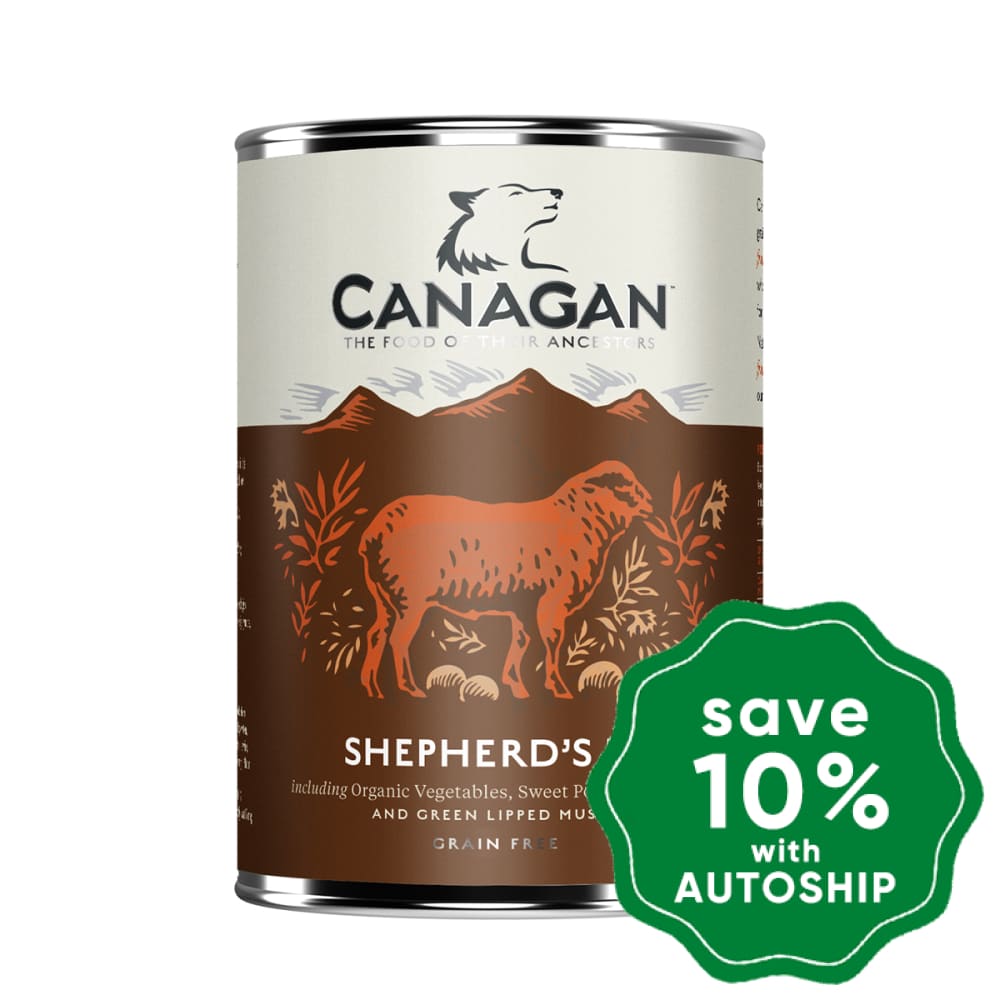 Canagan - Grain Free Canned Adult Dog Food - Shepherd's Pie - 400G (3 Cans) - PetProject.HK