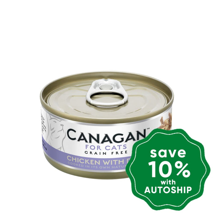 Canagan - Grain Free Canned Cat Food -  Chicken with Duck for Cats - 75G (3 Cans) - PetProject.HK