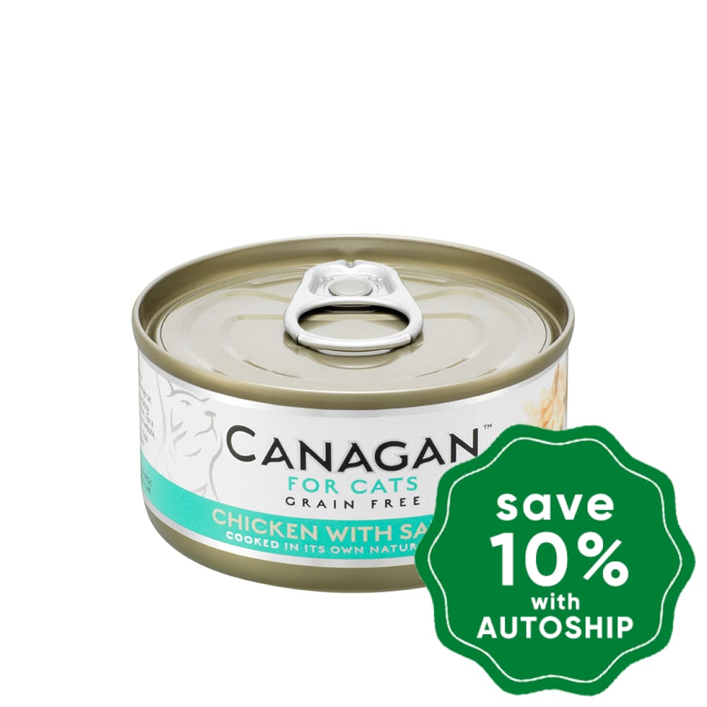 Canagan - Grain Free Canned Cat Food - Chicken with Sardine for Cats - 75G (3 Cans) - PetProject.HK