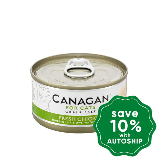 Canagan - Grain Free Canned Cat Food - Fresh Chicken for Cats - 75G (3 Cans) - PetProject.HK