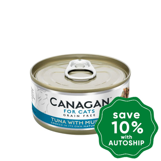 Canagan - Grain Free Canned Cat Food - Tuna with Mussels for Cats - 75G (3 Cans) - PetProject.HK
