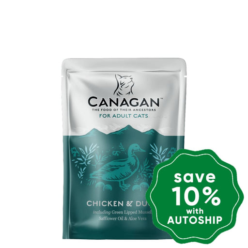 Canagan -  Grain Free Chicken & Duck Cat Pouch - 85G (8 pouches) - PetProject.HK