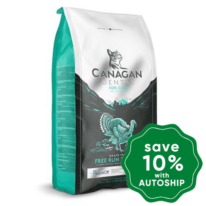 Canagan - Grain Free Dry Cat Food Dental Turkey 4Kg Cats