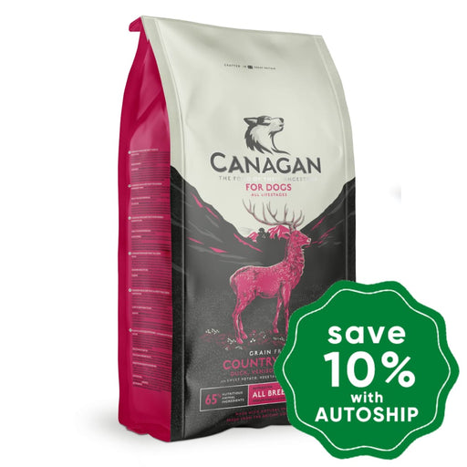 Canagan - Grain Free Dry Dog Food - Country Game - 12KG - PetProject.HK