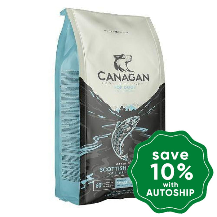 Canagan - Grain Free Dry Dog Food Scottish Salmon For Small Breed 2Kg (Min 2 Packs) Dogs