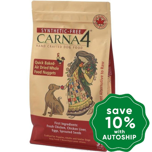 Carna4 - Dry Food For Dogs Air-Dried Chicken Recipe 3Lb