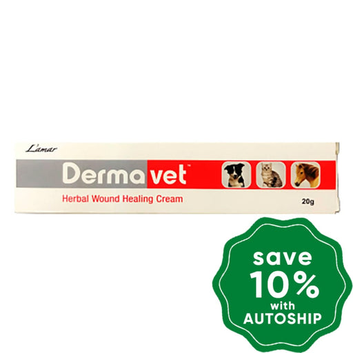 Dermavet - Herbal Wound Healing Cream For Pet 20G Dogs & Cats