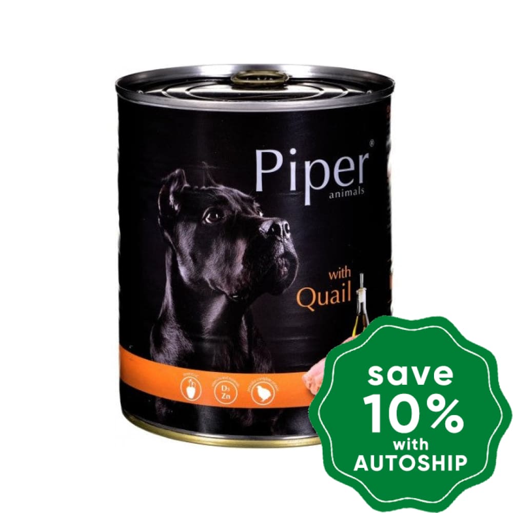Dolina Noteci - Piper Premium Wet Dog Food Quail 400G (Min. 24 Cans) Dogs