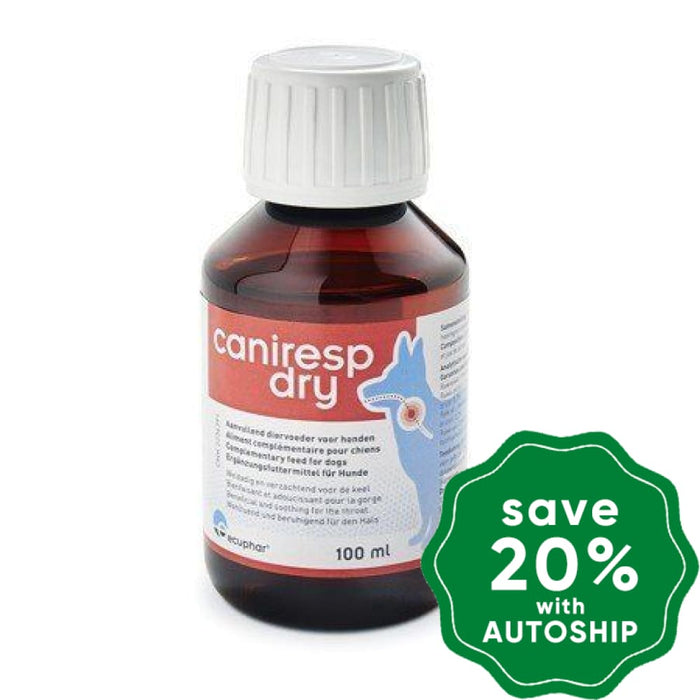 Ecuphar - Caniresp Syrup Dry Cough Formula for Dogs - 100ML - PetProject.HK